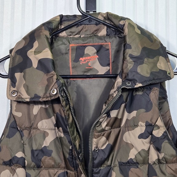 Arizona‎ The Original Jean Co Camouflage Camo Puffy Vest Size Medium - Picture 3 of 6